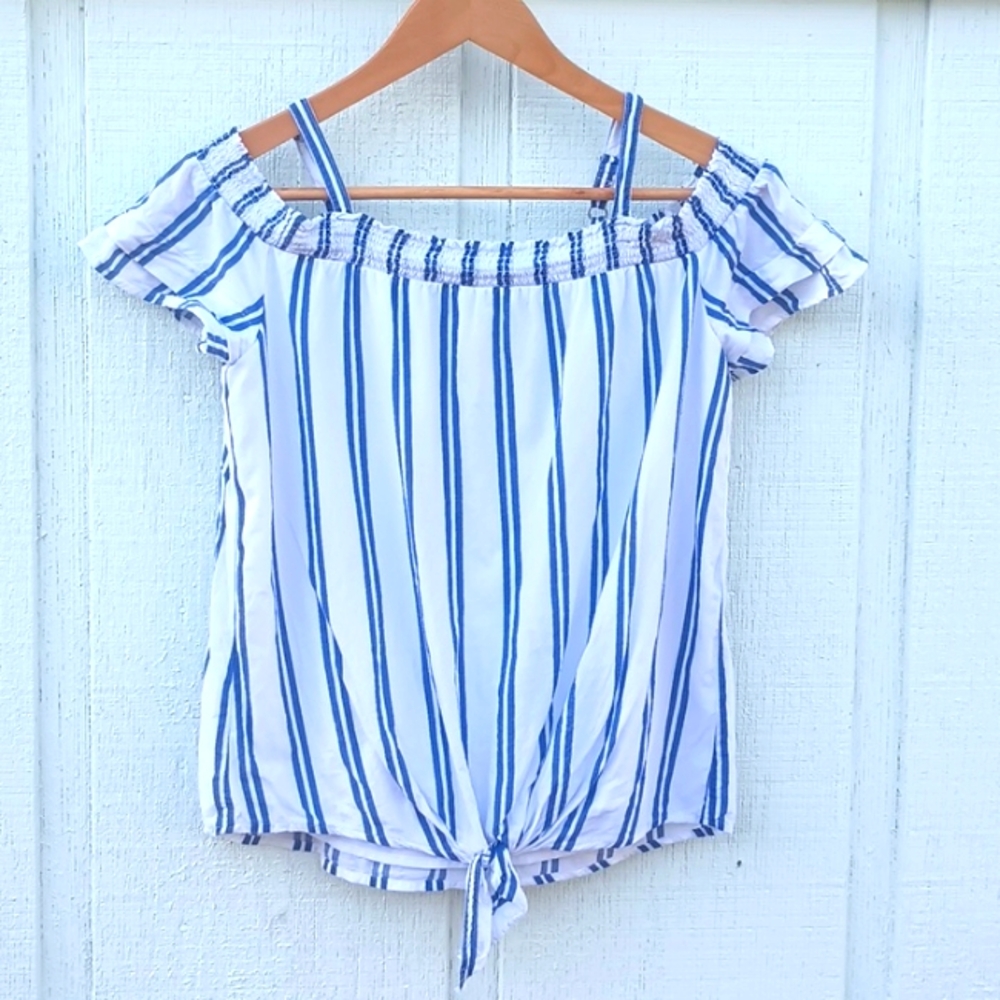 Abercrombie cold shoulder shirt